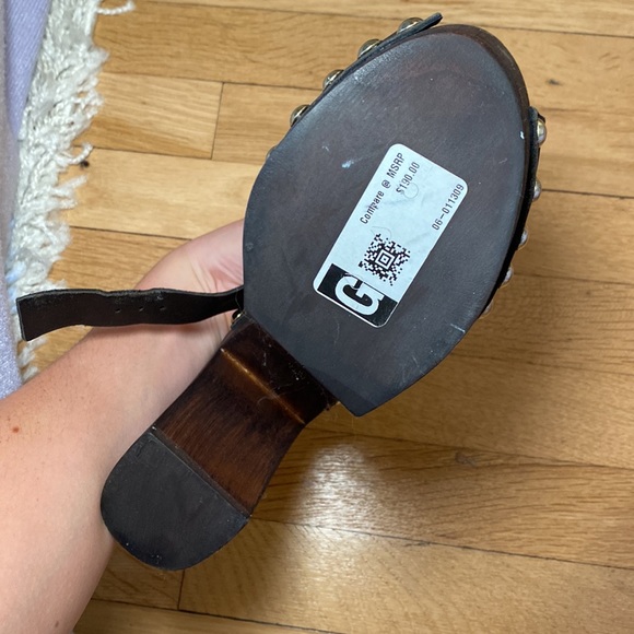 Charles David Brown Studded Booties, 6.5, new with tags - Picture 5 of 6